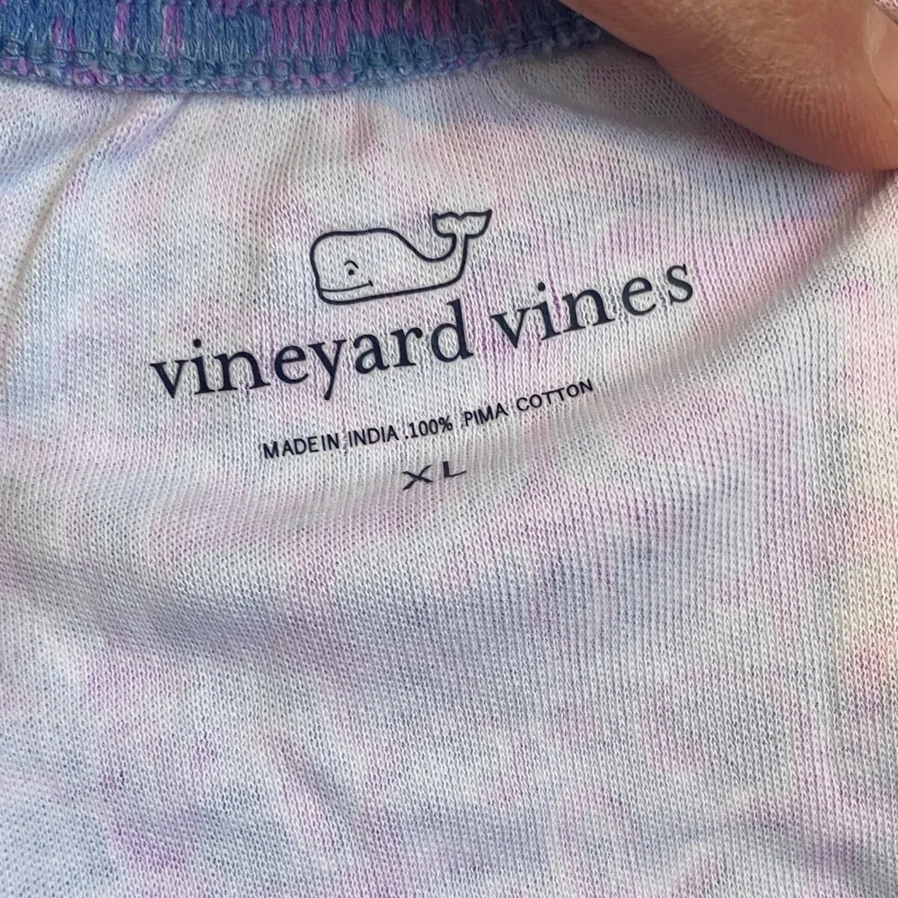 Vineyard Vines Girls Purple Patterned Romper